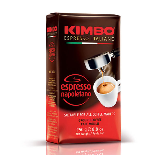 Kimbo_Espresso_Napoletano_2013_250g__94327.1366180282.1280.1280 Caffè Kimbo Espresso Napoletano gemahlen 250g – Bild 1