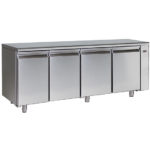 Tiefkühltisch 4 türig GN 1/1 für Zentralkühlung, -10°/-22°C