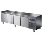 Kühltisch 600 mm 4 türig, -2°/+8°C