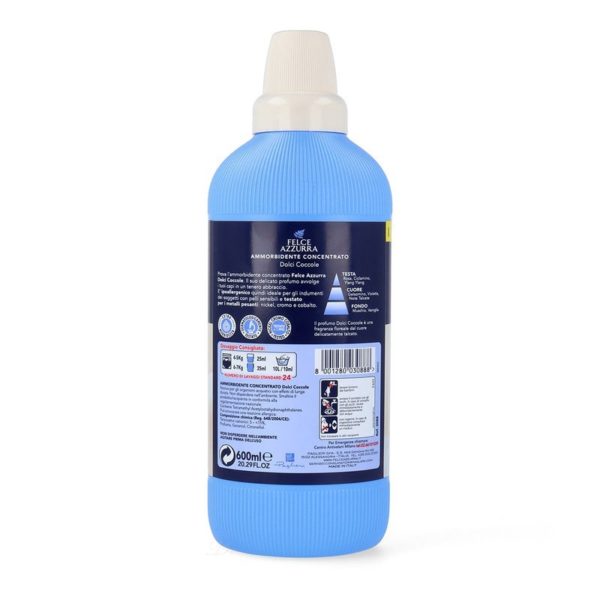 Paglieri Felce Azzurra Dolci Coccole Weichspüler - 600 ml – Bild 3