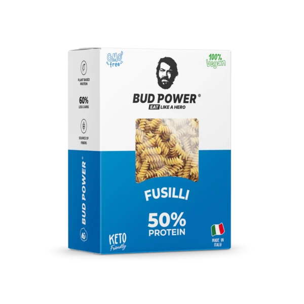 Fusilli-Box_Front_1200x Bud Power - Protein Fusilli – Bild 1